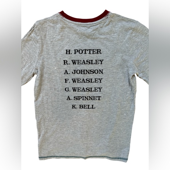 M&S Boys Harry Potter Hogwarts Long Sleeved Top - Picture 7 of 8